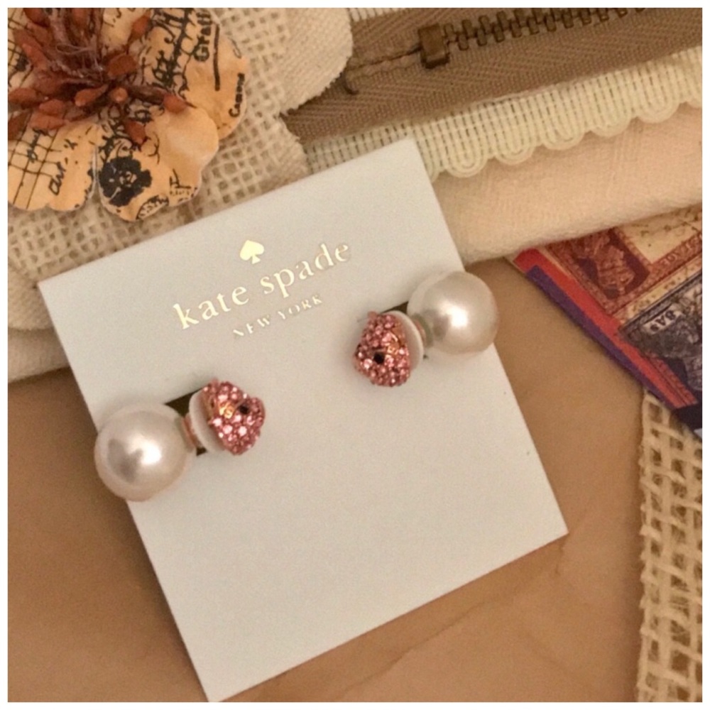 KATE SPADE • Imagination Reversible Pig Earrings - Picture 6 of 6